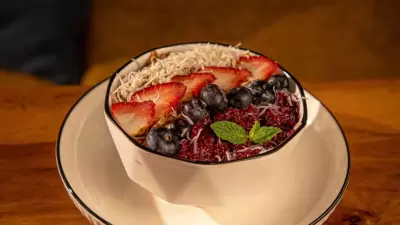 Bowl proteico frutal